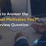 what motivates you interview question