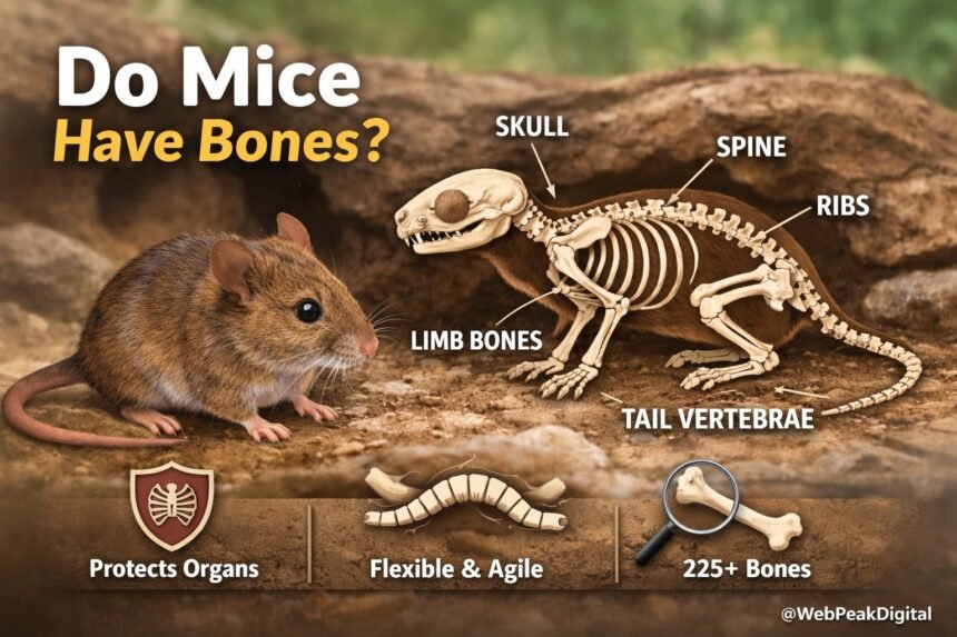 do mice have bones